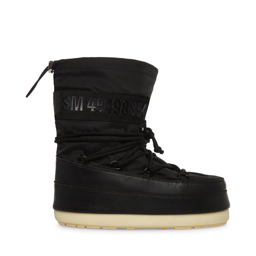 Botas de Nieve Steve Madden Mav Mujer Negras | ES QE2S98